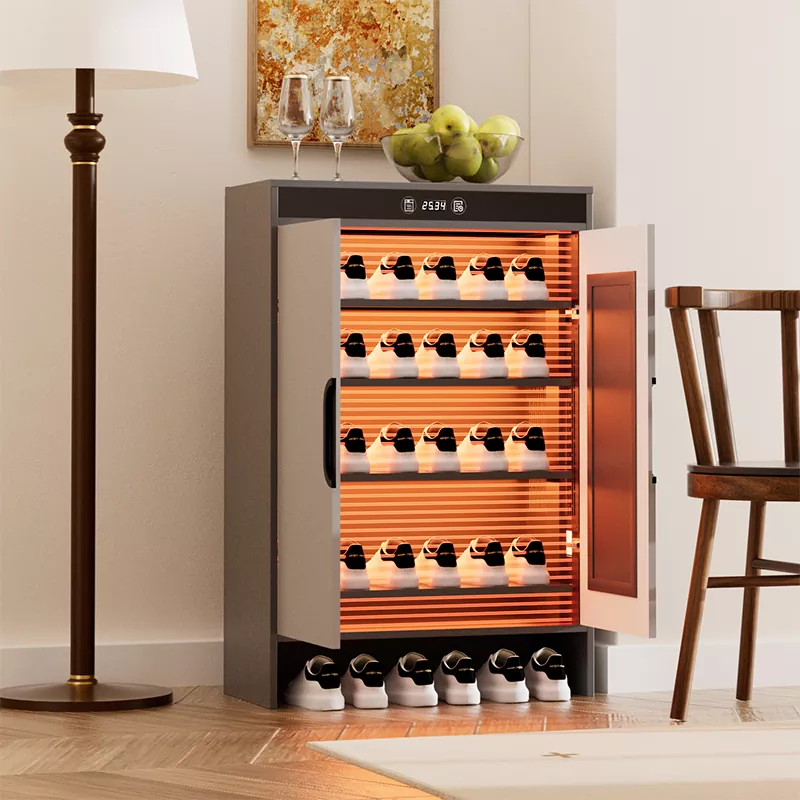 ग्राफीन इलेक्ट्रिक हीटिंग टायमिंग कोरडे शू कॅबिनेट