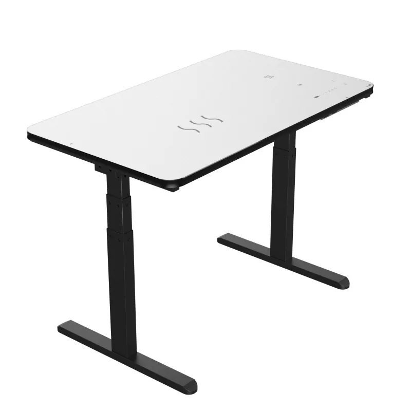 ब्लॅक ग्लास बोर्ड ड्युअल मोटर इलेक्ट्रिक लिफ्टिंग टेबल ब्लॅक ग्लास बोर्ड ड्युअल मोटर इलेक्ट्रिक लिफ्टिंग टेबल