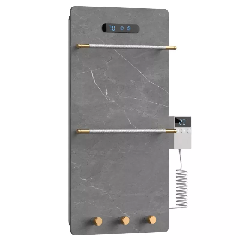 ग्रे ग्राफीन रॉक टॉवेल रॅक