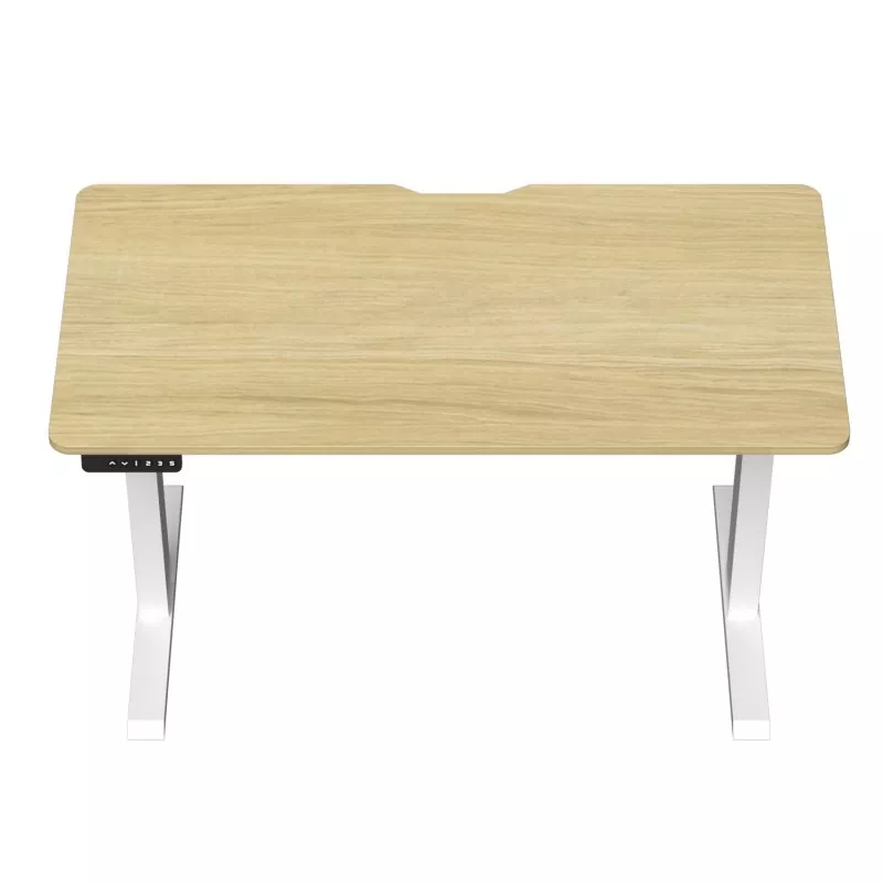 घन लाकूड ड्युअल मोटर इलेक्ट्रिक लिफ्टिंग टेबल